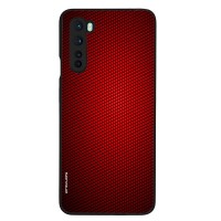Θήκη Sonique Carbon Series για OnePlus Nord Κόκκινο