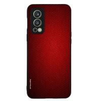 Θήκη Sonique Carbon Series για OnePlus Nord 2 5G Κόκκινο