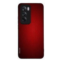 Θήκη Sonique Carbon Series για Oppo Reno12 5G Κόκκινο