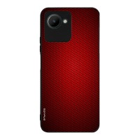 Θήκη Sonique Carbon Series για Realme Realme C30 Κόκκινο
