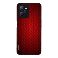 Θήκη Sonique Carbon Series για Realme Realme C35 Κόκκινο