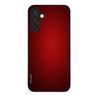Θήκη Sonique Carbon Series για Samsung Galaxy M15 5G Κόκκινο