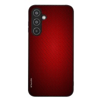 Θήκη Sonique Carbon Series για Samsung Galaxy M35 5G Κόκκινο