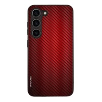 Θήκη Sonique Carbon Series για Samsung Galaxy S23 Κόκκινο