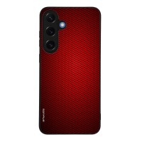 Θήκη Sonique Carbon Series για Samsung Galaxy S25 Plus Κόκκινο