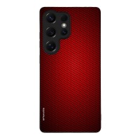 Θήκη Sonique Carbon Series για Samsung Galaxy S25 Ultra Κόκκινο