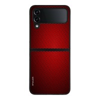 Θήκη Sonique Carbon Series για Samsung Galaxy Z Flip 4 Κόκκινο