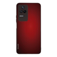 Θήκη Sonique Carbon Series για Xiaomi Poco F4 5G Κόκκινο