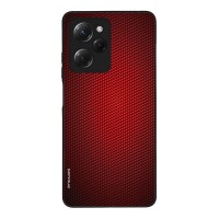 Θήκη Sonique Carbon Series για Xiaomi Poco X5 Pro 5G Κόκκινο
