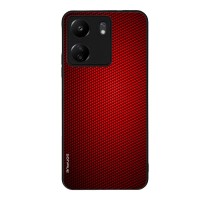 Θήκη Sonique Carbon Series για Xiaomi Redmi 13C 4G / Poco C65 4G Κόκκινο