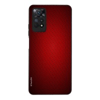 Θήκη Sonique Carbon Series για Xiaomi Redmi Note 11 Pro 4G/5G / Redmi Note 12 Pro 4G Κόκκινο