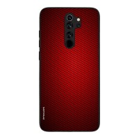 Θήκη Sonique Carbon Series για Xiaomi Redmi Note 8 Pro Κόκκινο