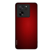 Θήκη Sonique Carbon Series για Xiaomi Xiaomi 13T 5G / Xiaomi 13T Pro 5G Κόκκινο