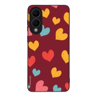 Θήκη Sonique Heart Series για Samsung Galaxy S25 Edge Μπορντώ