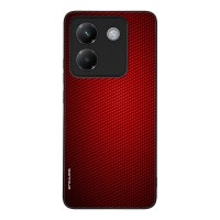 Θήκη Sonique Carbon Series για Xiaomi Poco M7 Pro 5G Κόκκινο