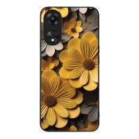 Θήκη Sonique 3D Flower Series για Oppo A78 5G Κίτρινο
