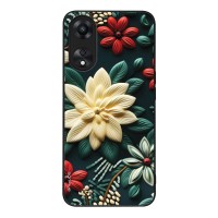 Θήκη Sonique 3D Flower Series για Oppo A78 5G Πράσινο