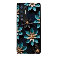 Θήκη Sonique 3D Flower Series για Oppo Find X3 Neo 5G Γαλάζιο
