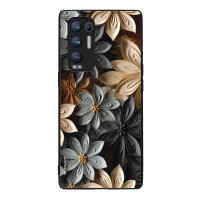 Θήκη Sonique 3D Flower Series για Oppo Find X3 Neo 5G Γκρι