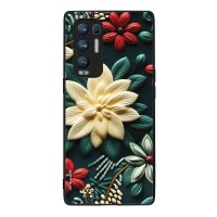 Θήκη Sonique 3D Flower Series για Oppo Find X3 Neo 5G Πράσινο