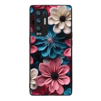 Θήκη Sonique 3D Flower Series για Oppo Find X3 Neo 5G Ροζ 01