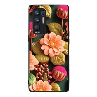 Θήκη Sonique 3D Flower Series για Oppo Find X3 Neo 5G Σομόν
