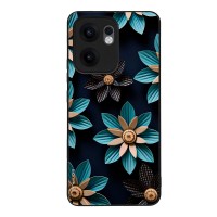 Θήκη Sonique 3D Flower Series για Oppo Reno13 F 5G / Oppo Reno13 FS 5G Γαλάζιο