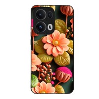 Θήκη Sonique 3D Flower Series για Oppo Reno13 Pro 5G Σομόν