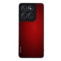 Θήκη Sonique Carbon Series για Motorola Edge 60 Fusion 5G Κόκκινο