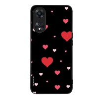 Θήκη Sonique Heart Series για Oppo A78 5G Μαύρο