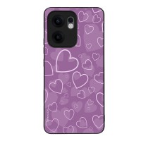 Θήκη Sonique Heart Series για Oppo Reno13 F 5G / Oppo Reno13 FS 5G Βιολετί
