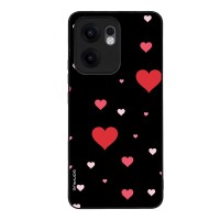 Θήκη Sonique Heart Series για Oppo Reno13 F 5G / Oppo Reno13 FS 5G Μαύρο