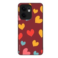 Θήκη Sonique Heart Series για Oppo Reno13 F 5G / Oppo Reno13 FS 5G Μπορντώ