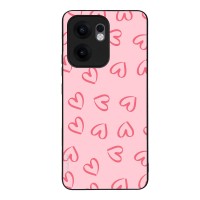 Θήκη Sonique Heart Series για Oppo Reno13 F 5G / Oppo Reno13 FS 5G Ροζ