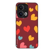 Θήκη Sonique Heart Series για Oppo Reno13 Pro 5G Μπορντώ