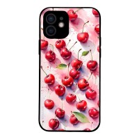 Θήκη Sonique Fruit Series για Apple iPhone 12 Κεράσι