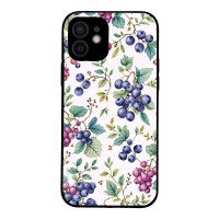 Θήκη Sonique Fruit Series για Apple iPhone 12 Μύρτιλο