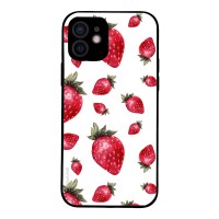 Θήκη Sonique Fruit Series για Apple iPhone 12 Φράουλα 01