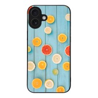Θήκη Sonique Fruit Series για Apple iPhone 16 Plus Γκρέιπφρουτ