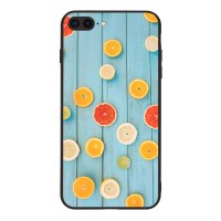 Θήκη Sonique Fruit Series για Apple iPhone 7 Plus / iPhone 8 Plus Γκρέιπφρουτ
