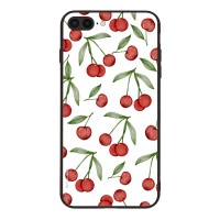 Θήκη Sonique Fruit Series για Apple iPhone 7 Plus / iPhone 8 Plus Κεράσι 01