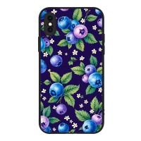 Θήκη Sonique Fruit Series για Apple iPhone X / iPhone XS Μύρτιλο 01