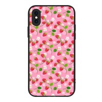 Θήκη Sonique Fruit Series για Apple iPhone X / iPhone XS Φράουλα