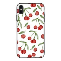 Θήκη Sonique Fruit Series για Apple iPhone XS MAX Κεράσι 01