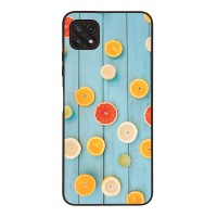 Θήκη Sonique Fruit Series για Samsung Galaxy A22 5G Γκρέιπφρουτ
