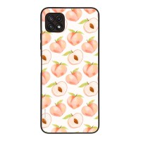 Θήκη Sonique Fruit Series για Samsung Galaxy A22 5G Ροδάκινο