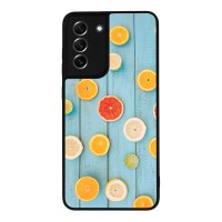 Θήκη Sonique Fruit Series για Samsung Galaxy S21 FE Γκρέιπφρουτ