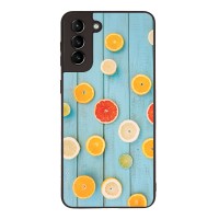 Θήκη Sonique Fruit Series για Samsung Galaxy S21 Plus Γκρέιπφρουτ