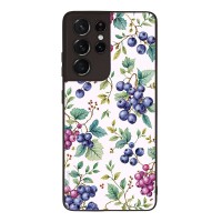 Θήκη Sonique Fruit Series για Samsung Galaxy S21 Ultra Μύρτιλο