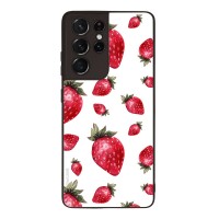 Θήκη Sonique Fruit Series για Samsung Galaxy S21 Ultra Φράουλα 01
